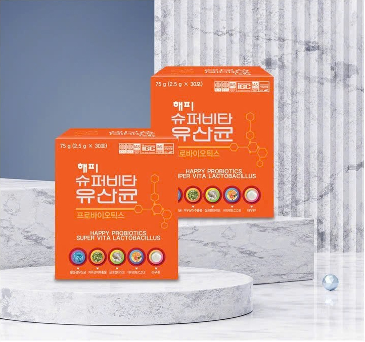 Men tiêu hóa Happy prabiotics super vita lactobacillus